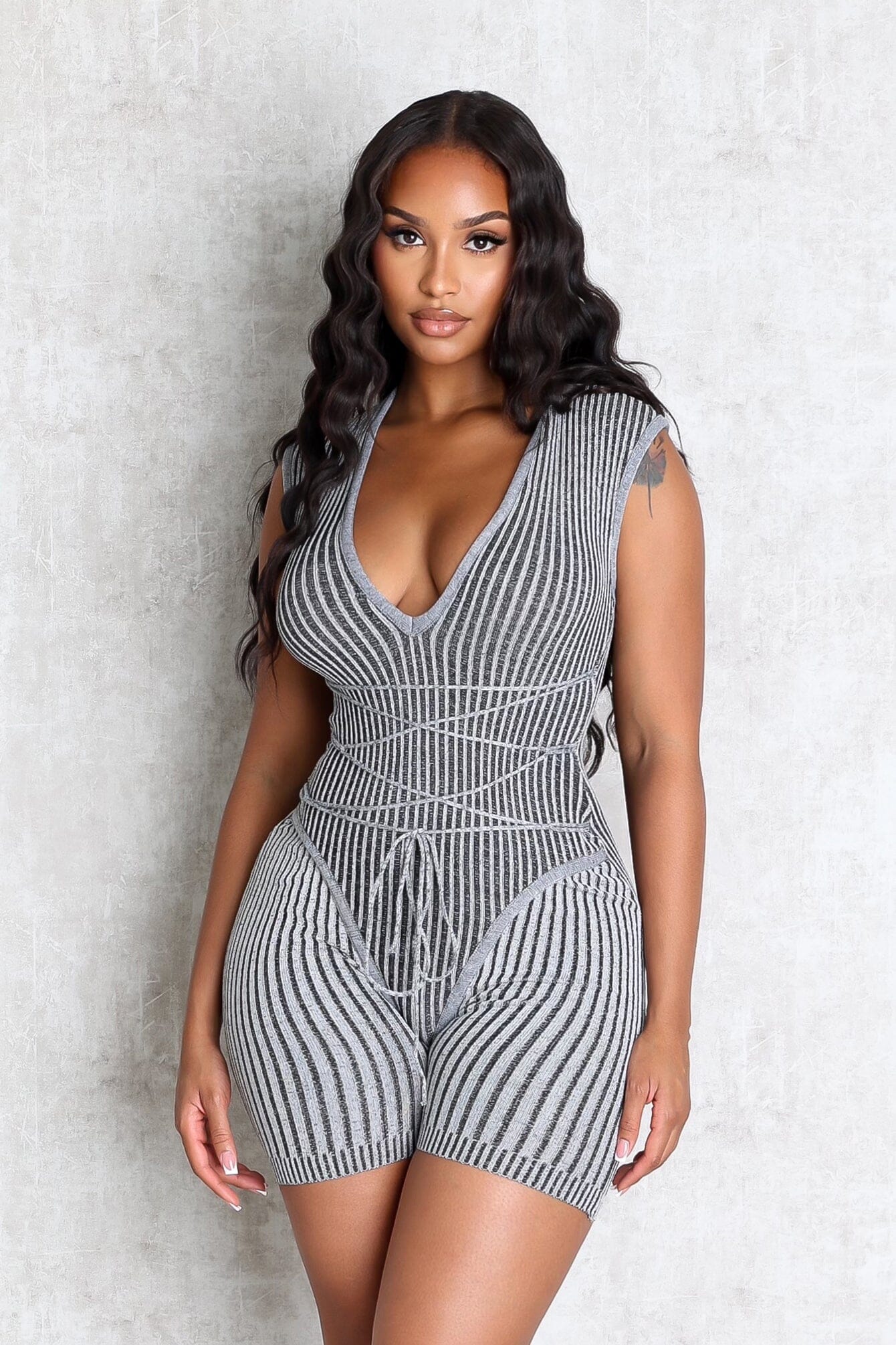 Mila Two Tone Romper