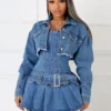 Frayline Denim Crop Jacket