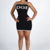 EDGE Laced Knit Mini Dress