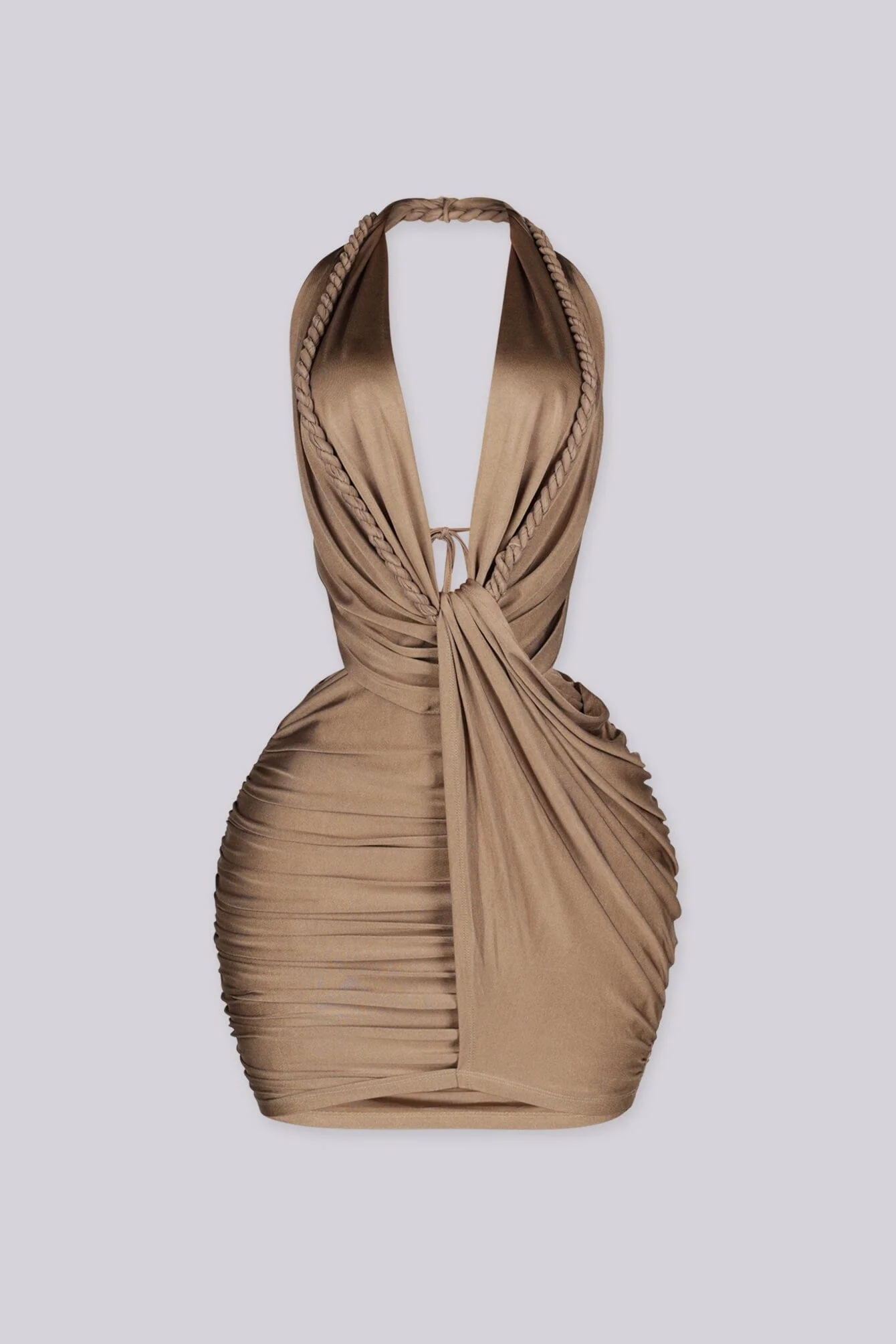 Athens Draped Mini Dress