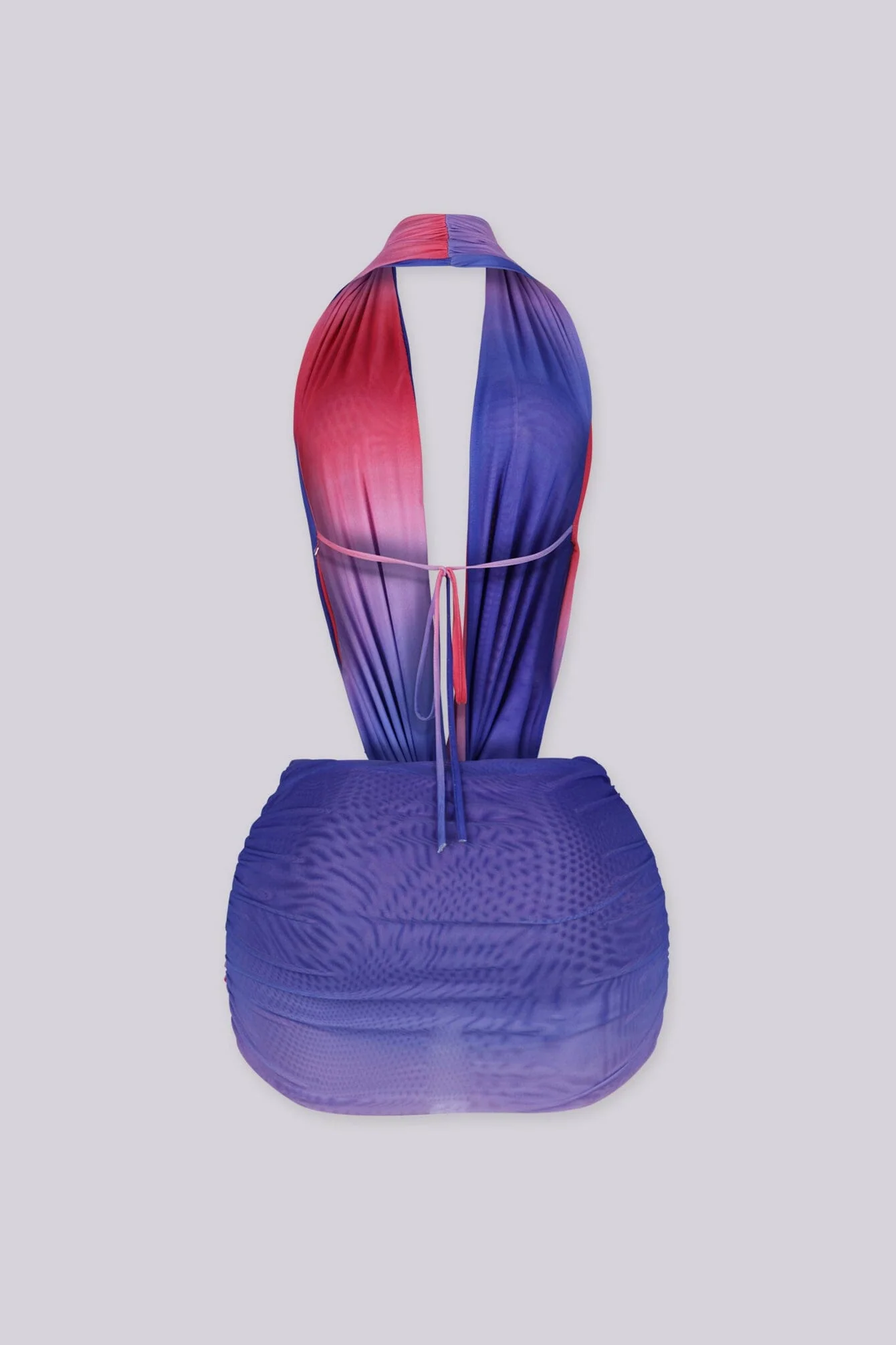 Sunset Ombre Cut Out Mini Dress 5 Sunset Ombre Cut Out Mini Dress