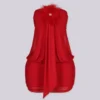 Riviella Ruched Peplum Mini Dress 10 Riviella Ruched Peplum Mini Dress
