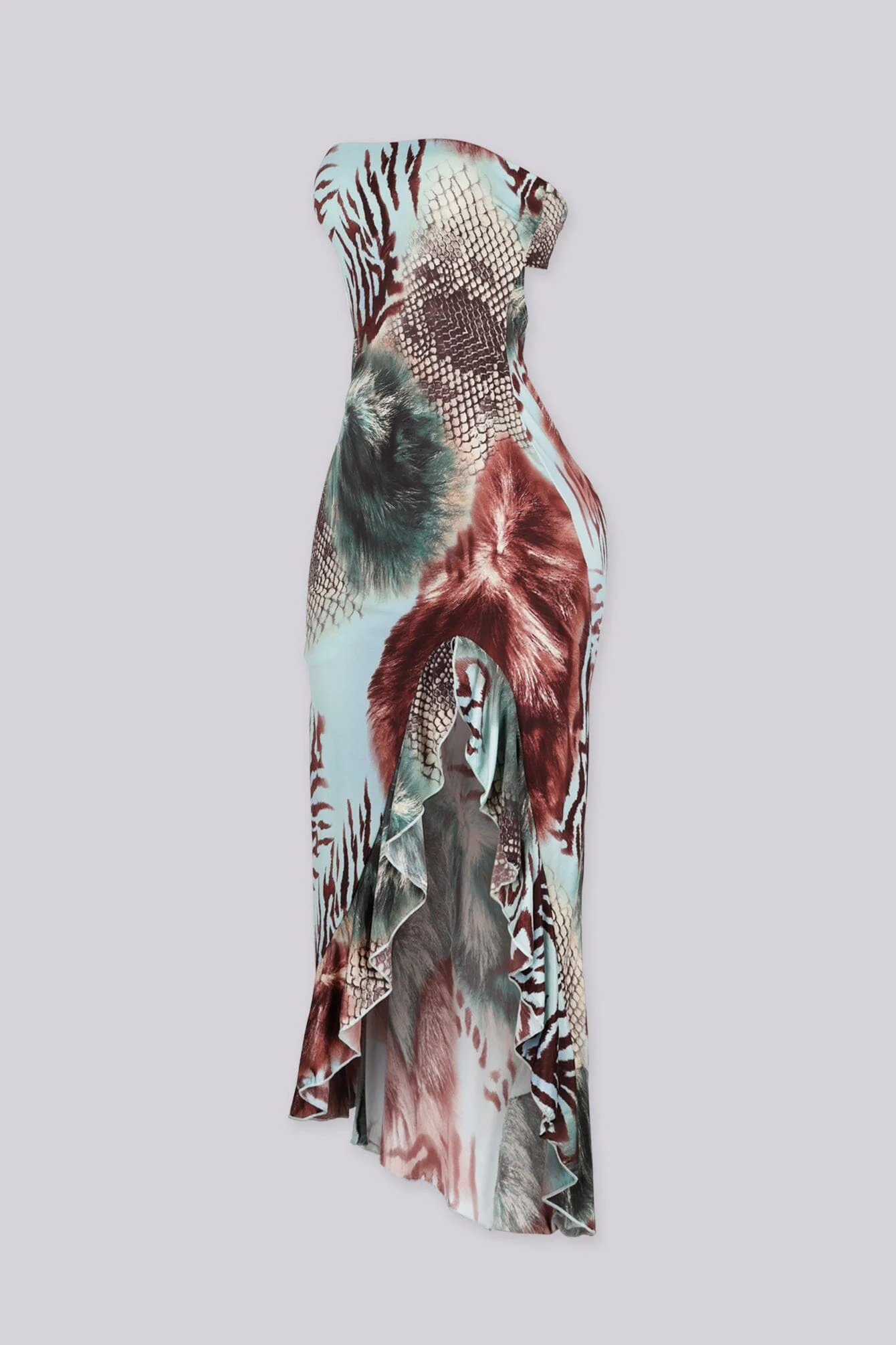 Wild Prowler Tube Midi Dress