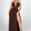 Palermo Ruched Maxi Dress