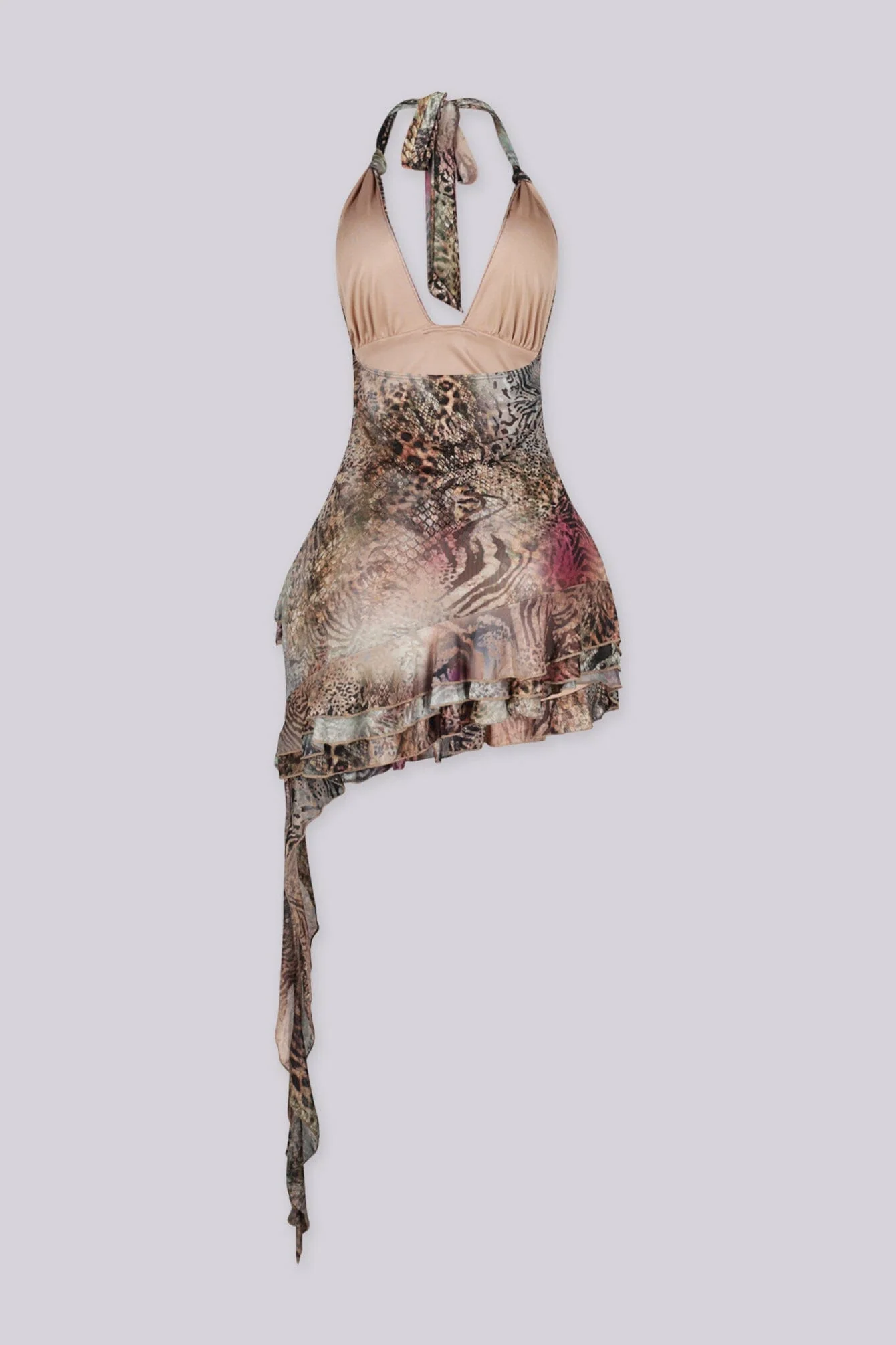 Dusk Illusion Ruffle Mini Dress 6 Dusk Illusion Ruffle Mini Dress