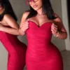 Sweetheart Bandage Micro Mini Dress