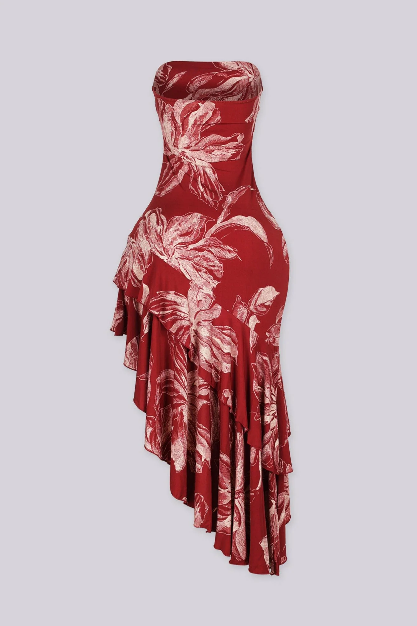 Seville Floral Ruffle Midi Dress 3 Seville Floral Ruffle Midi Dress