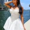Santorini Lace Corset Mini Dress 12 Santorini Lace Corset Mini Dress
