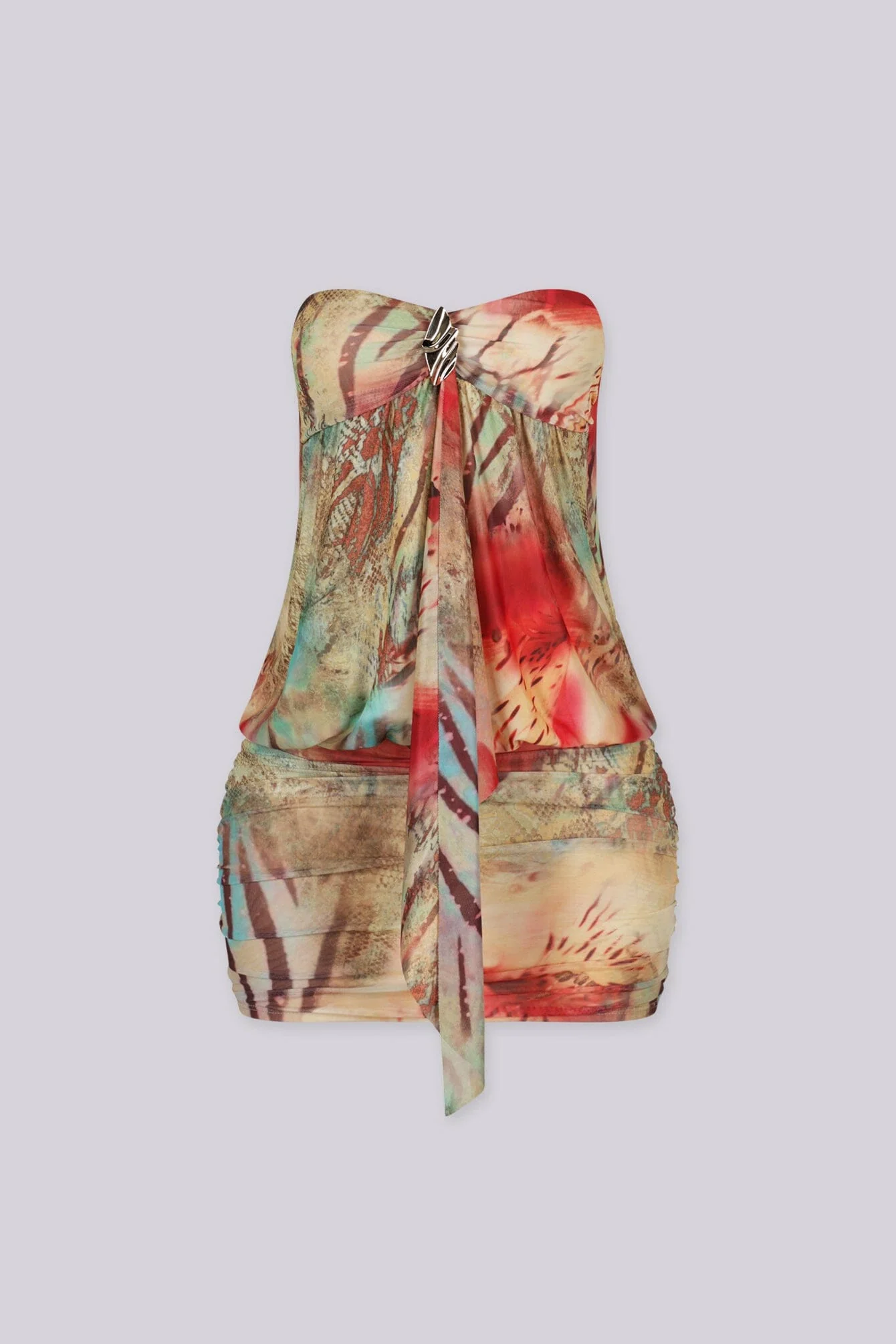 Kairo Draped Tube Mini Dress 6 Kairo Draped Tube Mini Dress