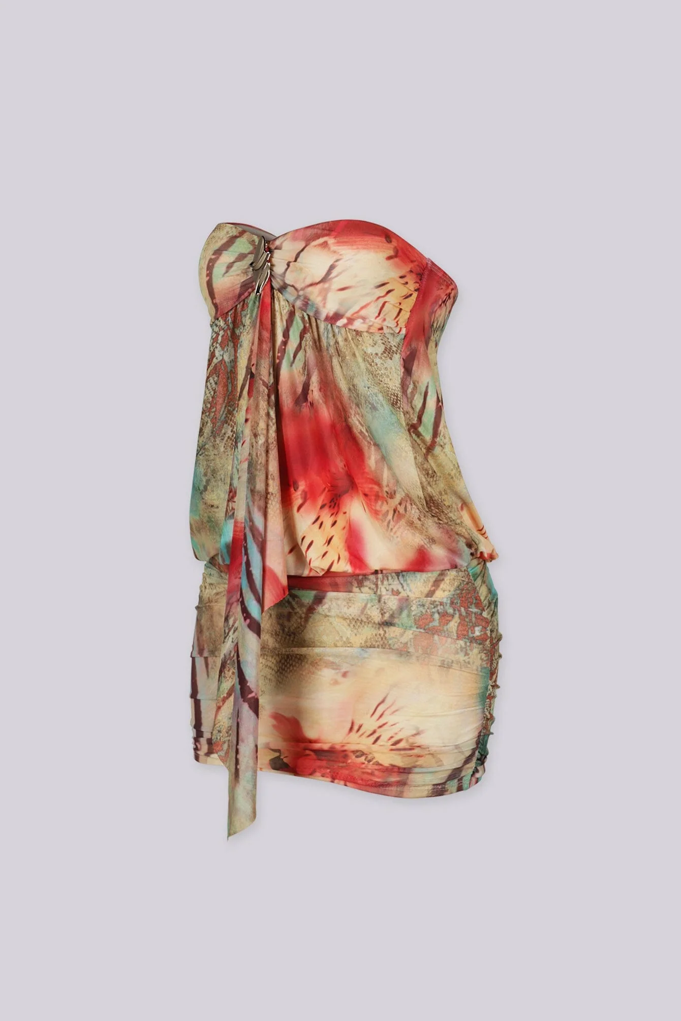 Kairo Draped Tube Mini Dress 7 Kairo Draped Tube Mini Dress
