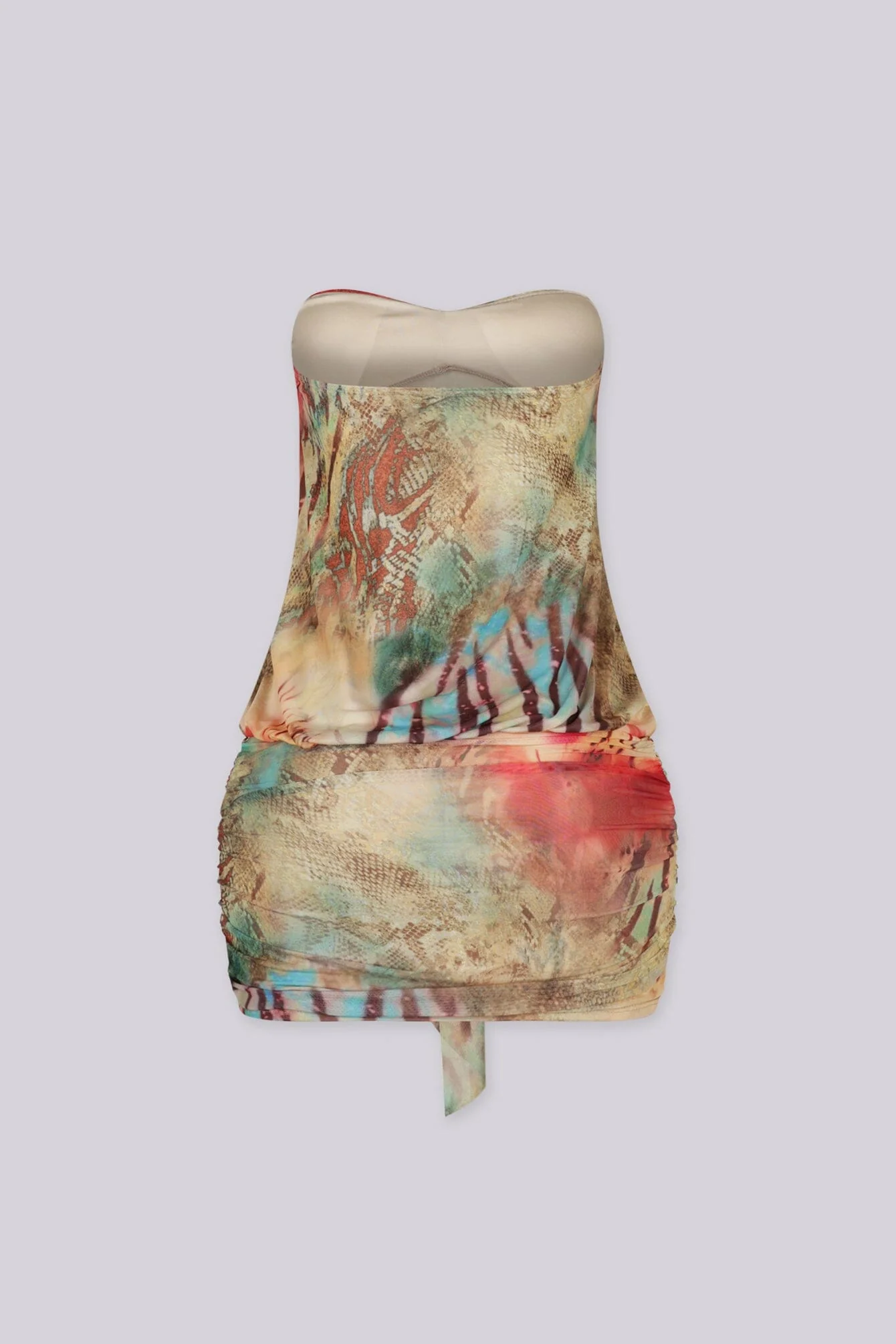 Kairo Draped Tube Mini Dress 8 Kairo Draped Tube Mini Dress