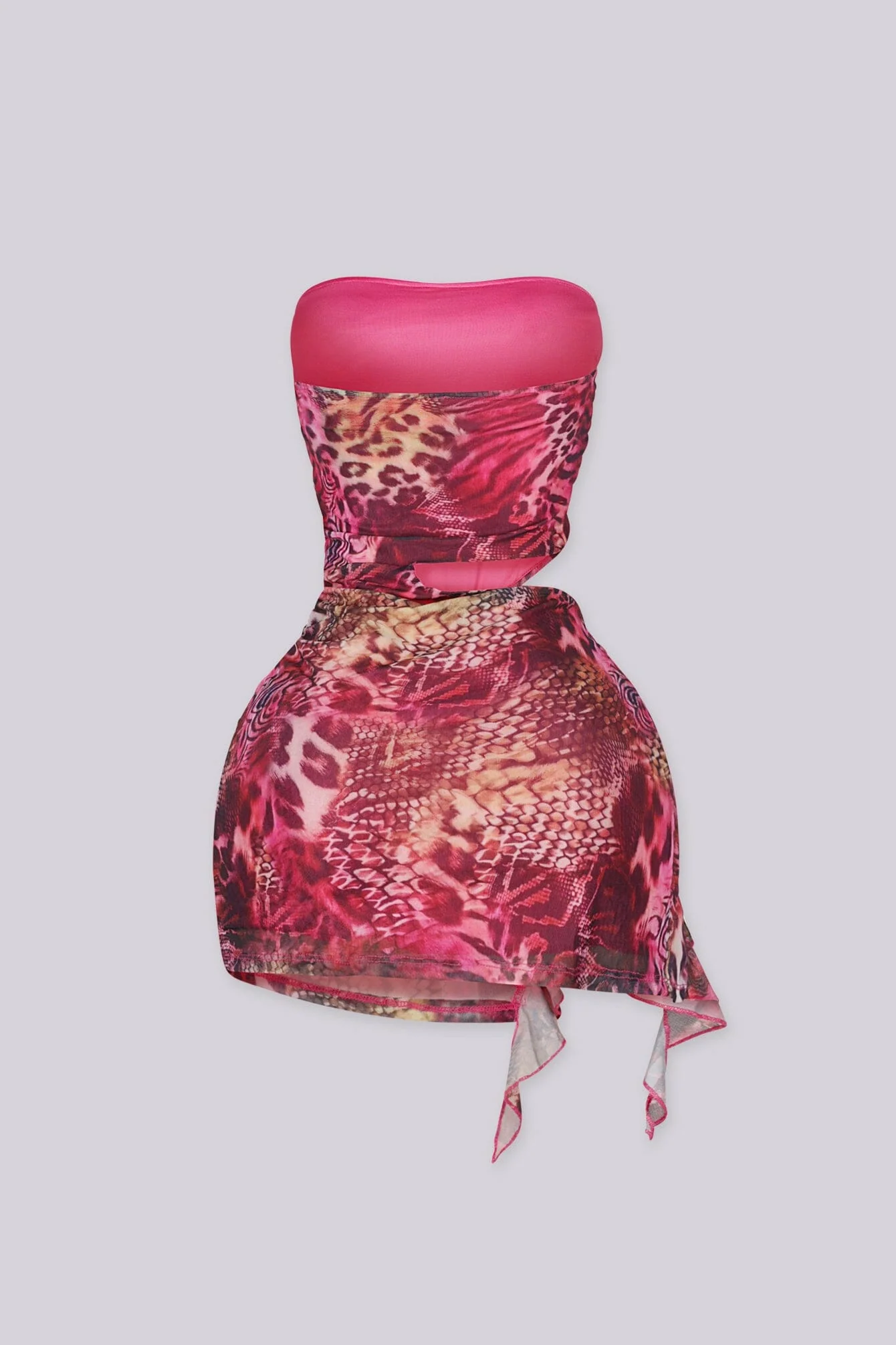 Blazing Serpent Tube Mini Dress 4 Blazing Serpent Tube Mini Dress
