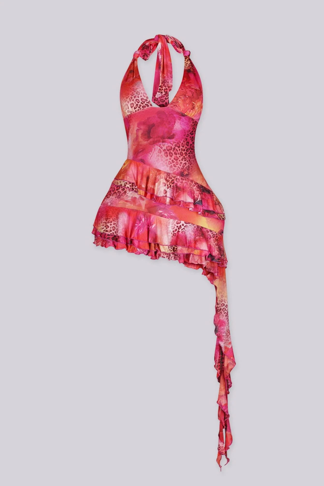 Cherry Kiss Halter Mini Dress 5 Cherry Kiss Halter Mini Dress