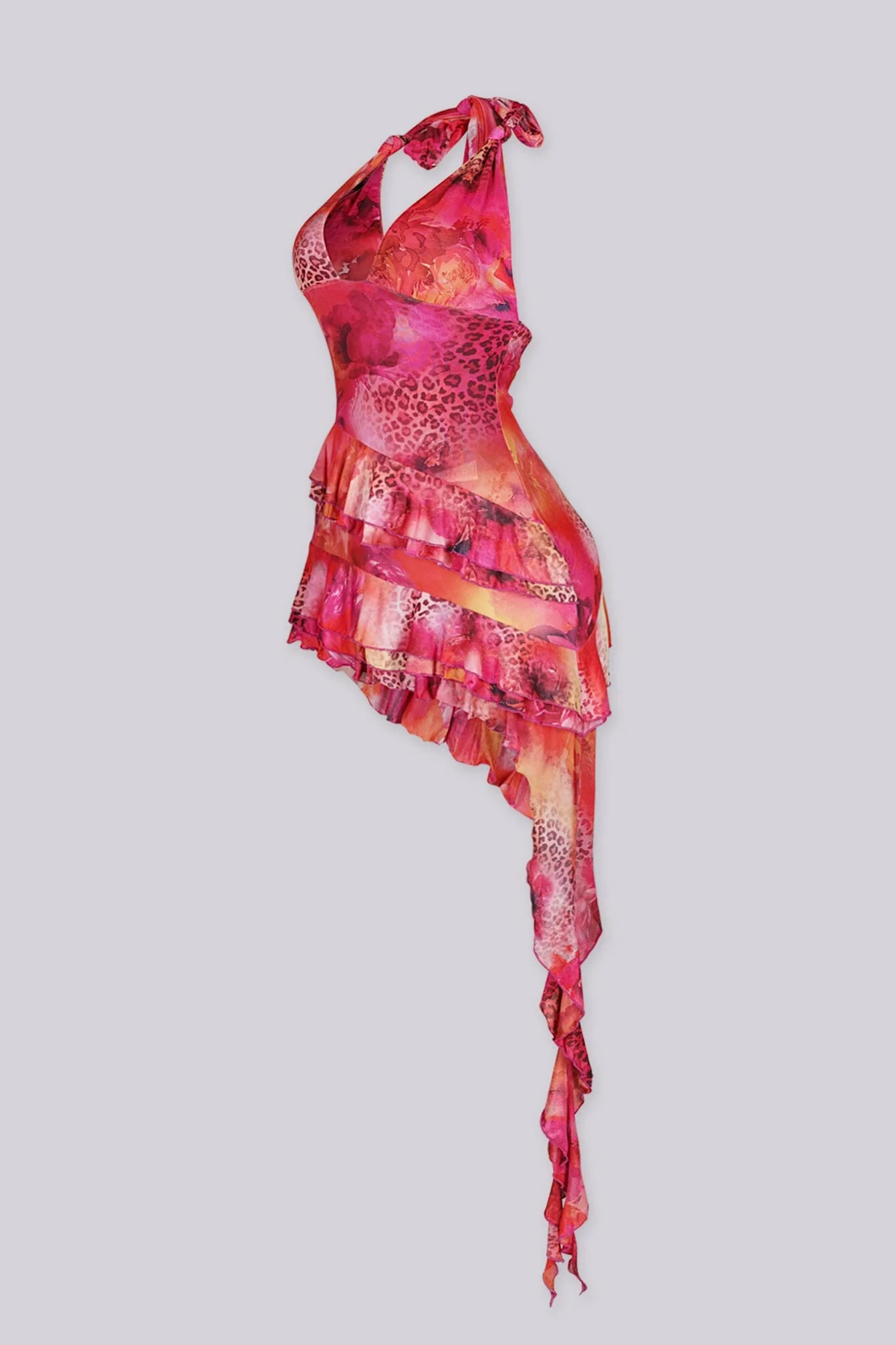 Cherry Kiss Halter Mini Dress 6 Cherry Kiss Halter Mini Dress
