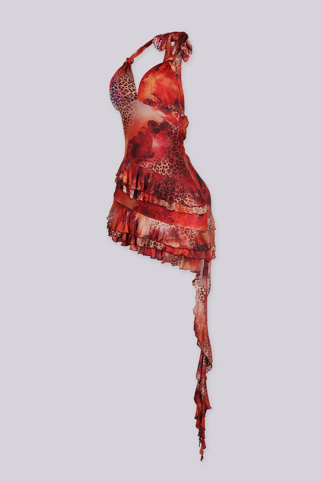 Cherry Kiss Halter Mini Dress 7 Cherry Kiss Halter Mini Dress