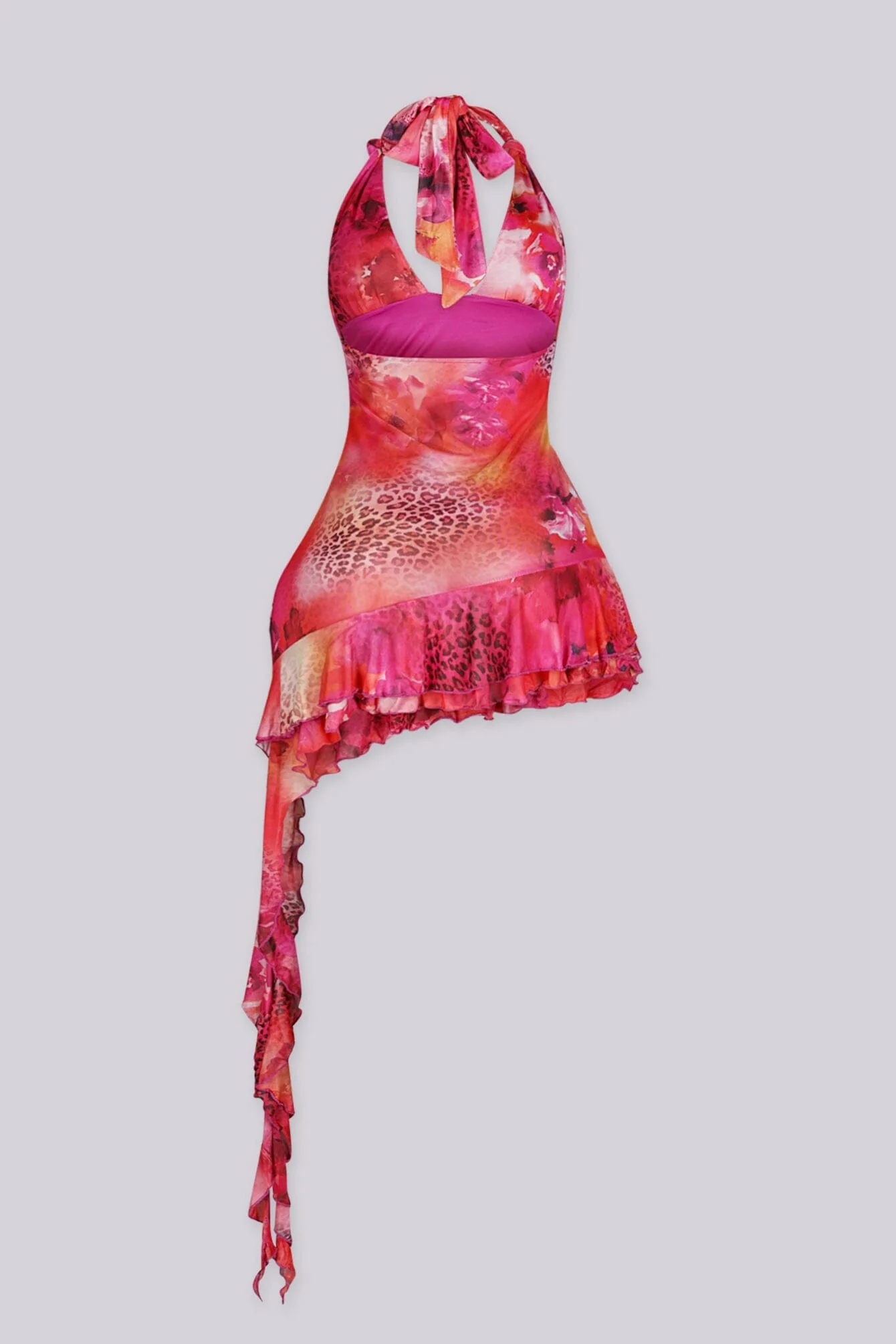 Cherry Kiss Halter Mini Dress 8 Cherry Kiss Halter Mini Dress