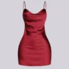 Paloma Cowl Neck Satin Mini Dress 24 Paloma Cowl Neck Satin Mini Dress