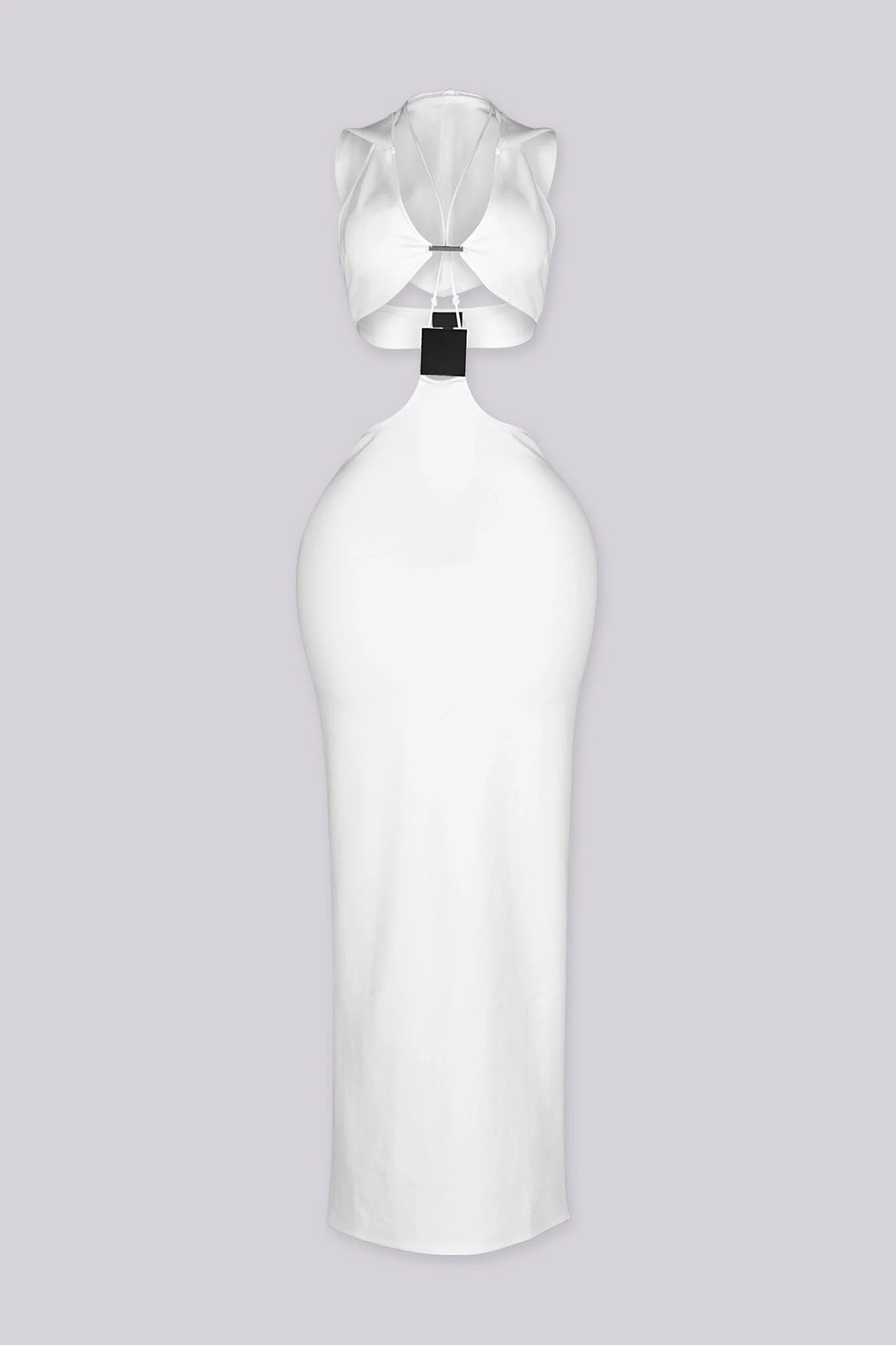Xanthe Hooded Cutout Midi Dress 6 Xanthe Hooded Cutout Midi Dress