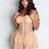 Nordelle Lace Tulle Mini Dress