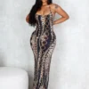 Baroque Blaze Printed Backless Maxi Dress 11 Baroque Blaze Printed Backless Maxi Dress