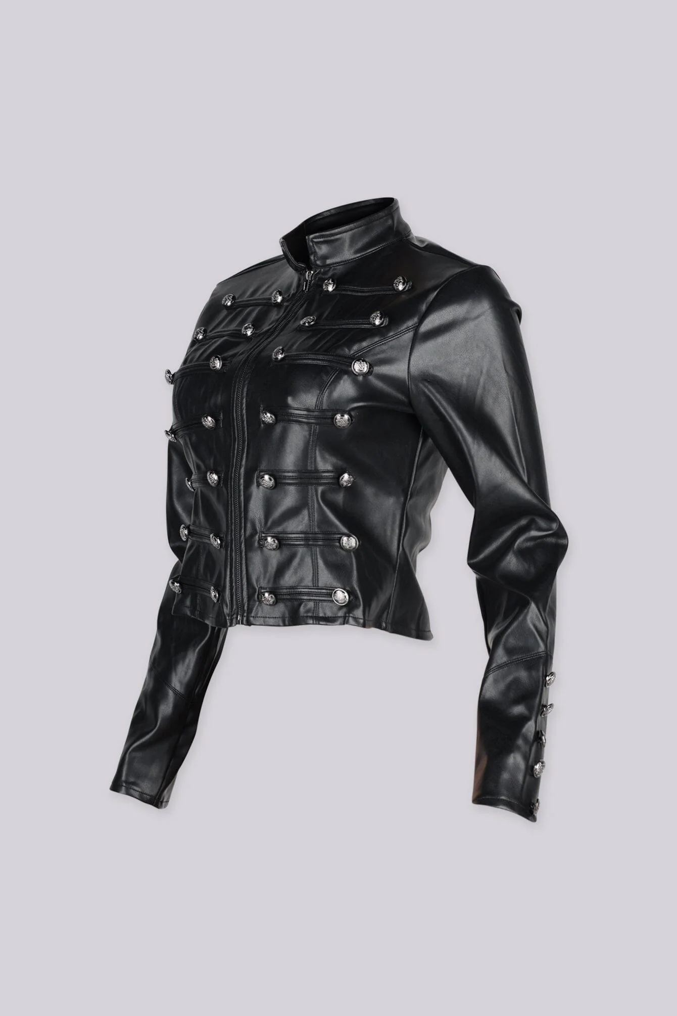 Commander Faux Leather Jacket 5 Commander Faux Leather Jacket