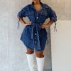 Meyer Oversized Cargo Denim Jacket