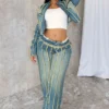 Katrina Frayed Hem Denim Jacket