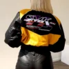 Motorsport Faux Leather Jacket