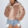 Windslow Spotted Faux Fur Jacket