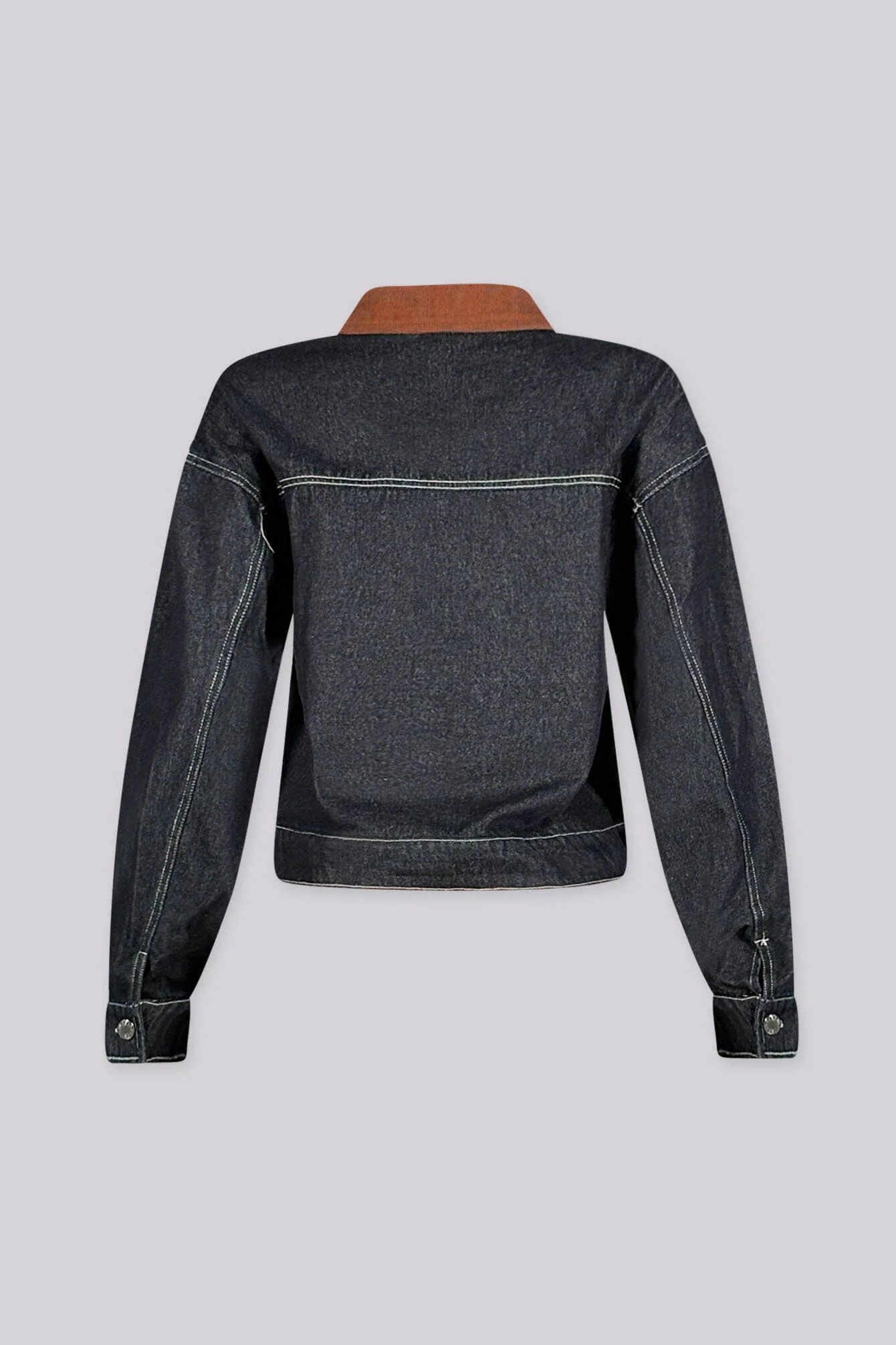 Cassian Contrast Collar Denim Jacket