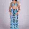 Laguna Marble Mermaid Maxi Dress