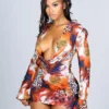 Dare To Wear Rhinestone Mini Dress