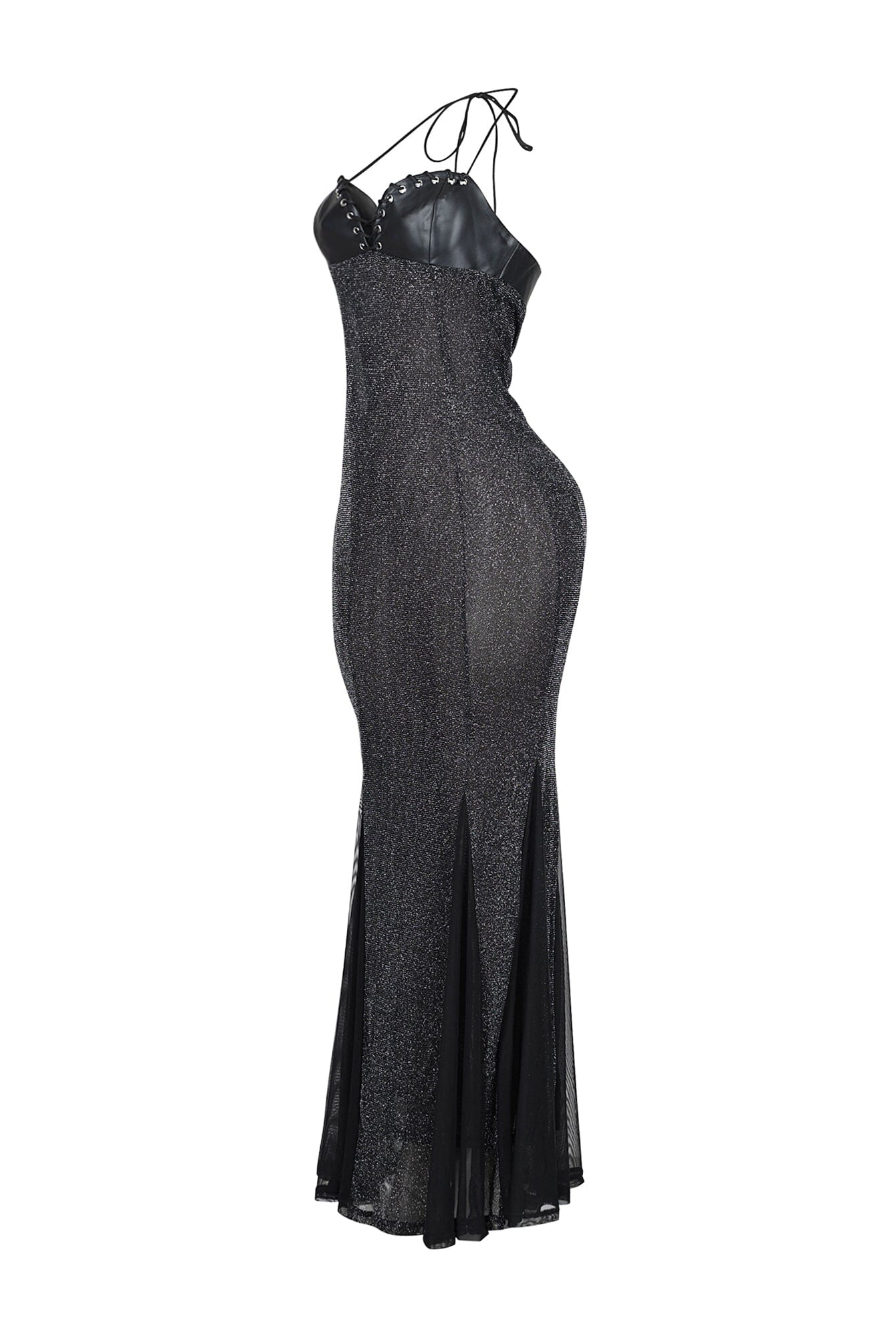 High Shine Mermaid Halter Dress 5 High Shine Mermaid Halter Dress