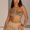 Huntress One Shoulder Crop Top