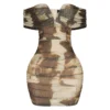 Extra Glam Wired Mini Dress