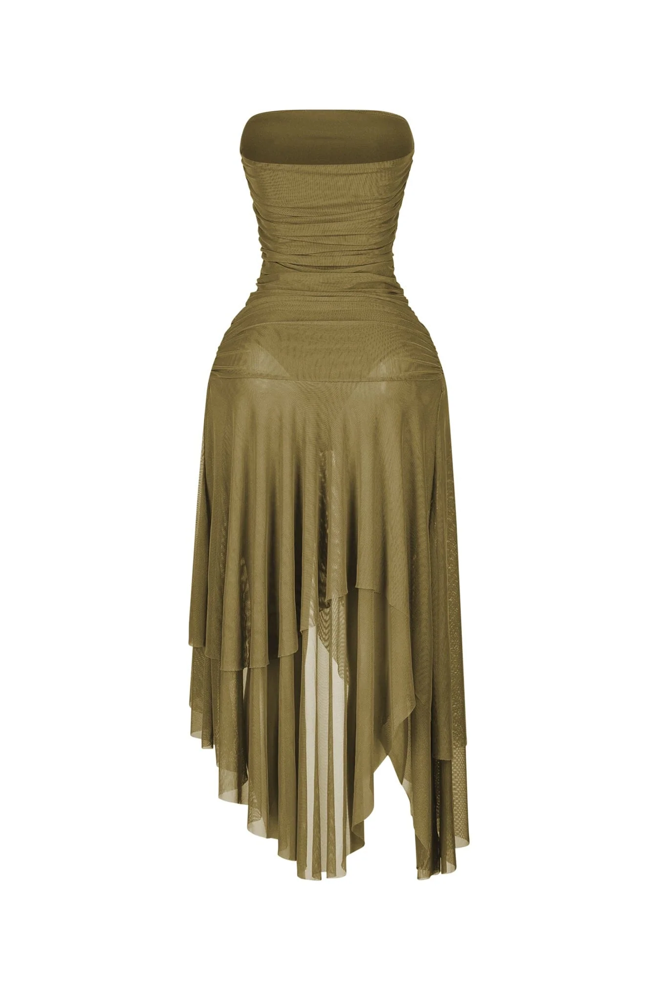 Mist Grad Mesh Midi Dress 8 Mist Grad Mesh Midi Dress