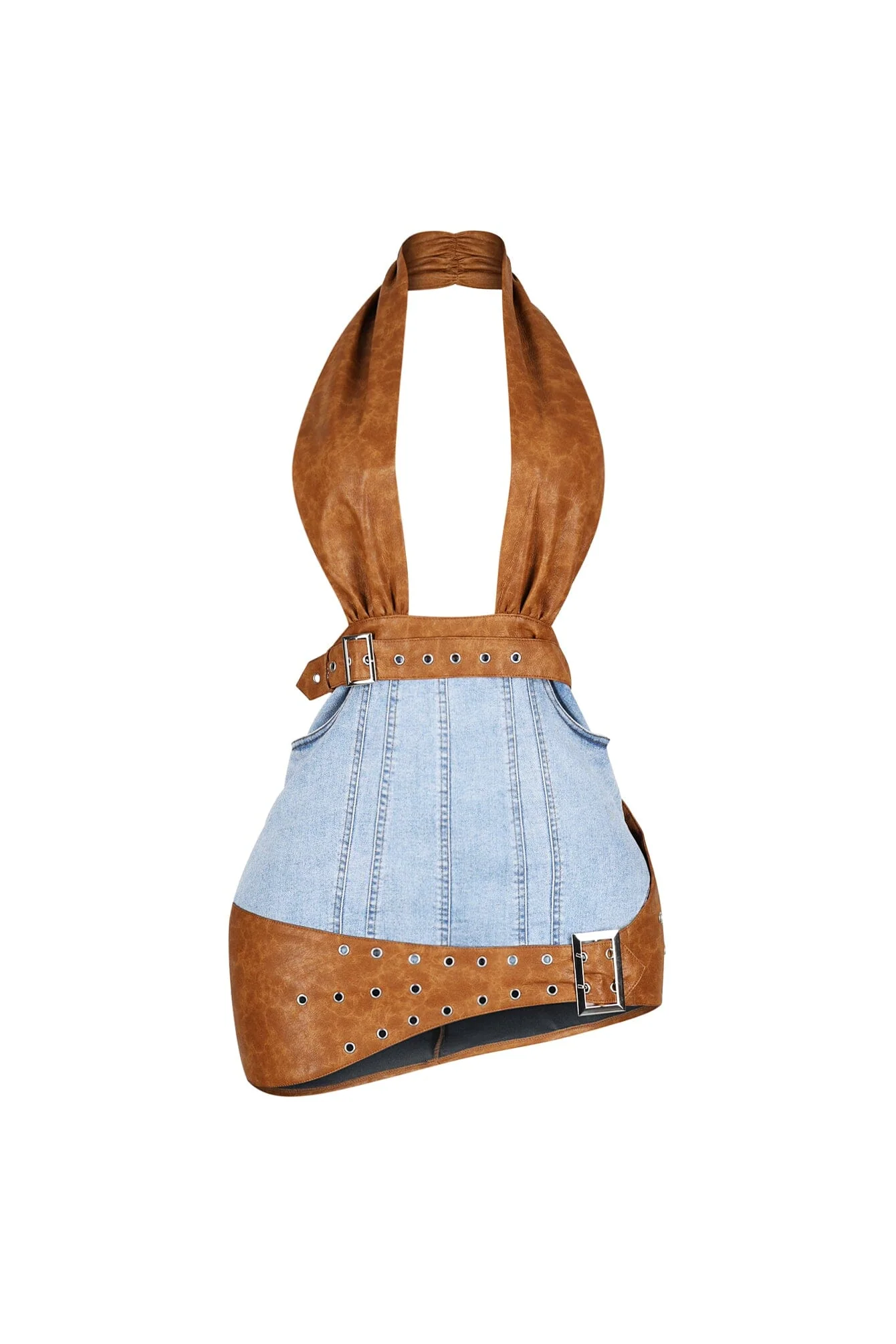 Look Edgecraft Contrast Mini Dress 3 Look Edgecraft Contrast Mini Dress
