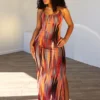 This Energy Print Maxi Dress