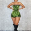 Stay Focused Jacquard Knit Romper