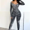 Skim Milk Ribbed Wide Neck Jumpsuit