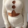 Heart It Sweater Top & Shorts SET