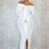 Melody Off Shoulder Midi Dress