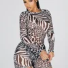 Kalahari Mesh Fitted Romper