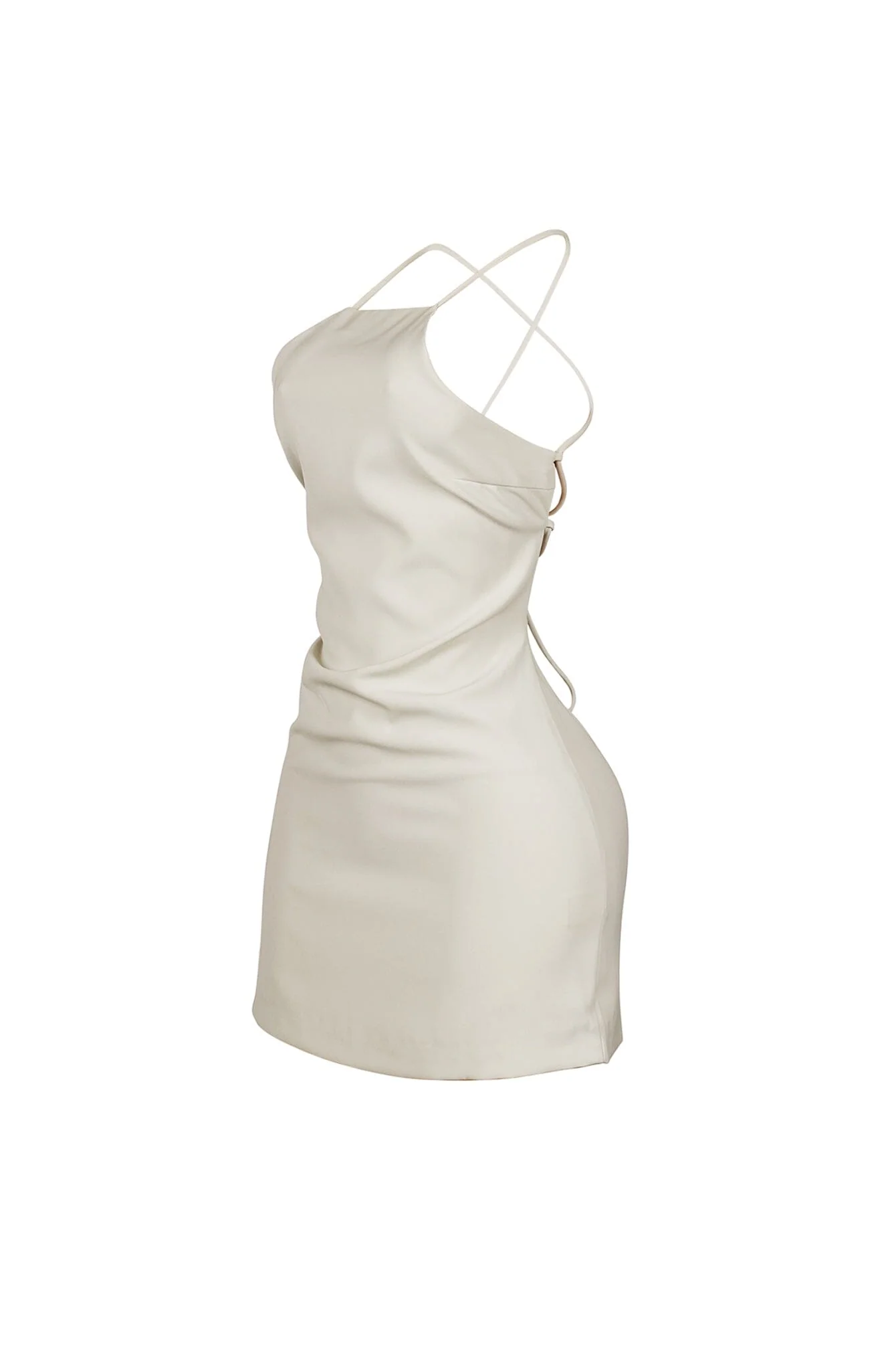 Backstory Lace Up Halter Mini Dress 7 Backstory Lace Up Halter Mini Dress