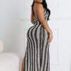 Baza Seaside Cover UP Crochet Maxi Dress