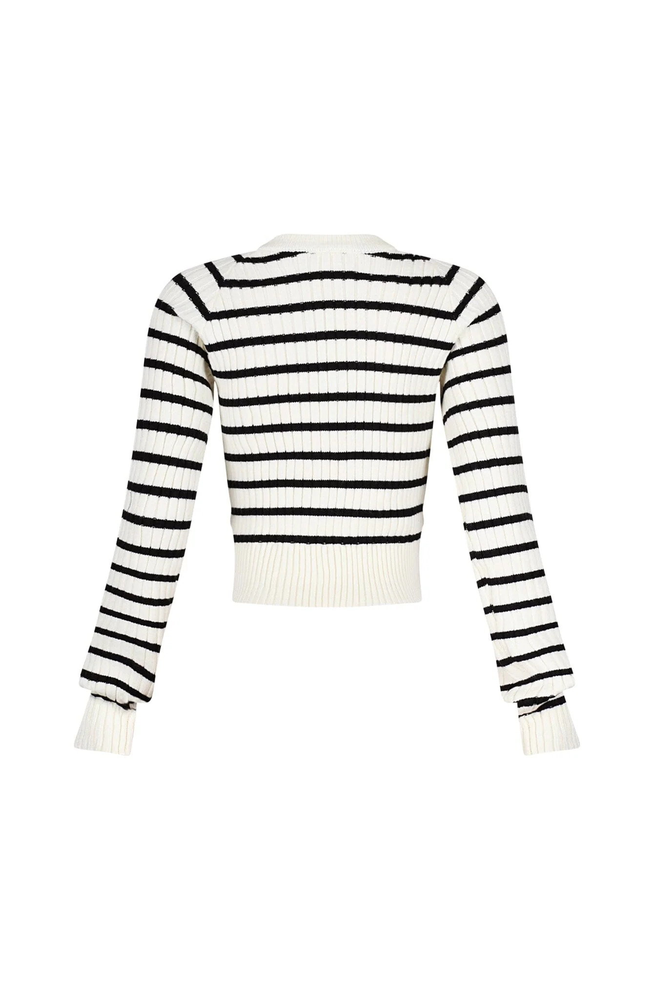 Breezy Touch Striped Knit Sweater 3 Breezy Touch Striped Knit Sweater