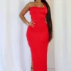 Evelynn Twisted Halter Multi Way Maxi Dress