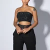 Starblaze Club Rhinestone Tube Top
