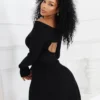 Kara Off Shoulder Flare Mini Dress