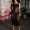 Danna Underwired Lace Long Dress